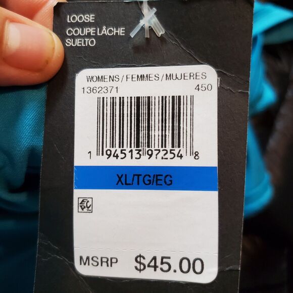 Tear Away Heat Gear Blue Loose Tank Top Size XL NWT Reg $45.00 - Picture 5 of 5